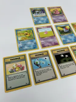 Nintendo Pokemon Vintage Base Set 1st Edition Non-Holo Card 11x Lot-1999 - Image 2