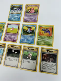 Nintendo Pokemon Vintage Base Set 1st Edition Non-Holo Card 11x Lot-1999 - Image 3