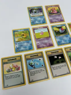 Nintendo Pokemon Vintage Base Set 1st Edition Non-Holo Card 11x Lot-1999 - Image 5