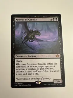 MTG 1x Archon of Cruelty Modern Horizons 2 Magic the Gathering Card x1 NM - Image 1