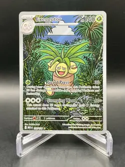Exeggutor 135/132 Mega Evolution Illustration Rare Full Art Holo Pokemon Card NM - Image 1