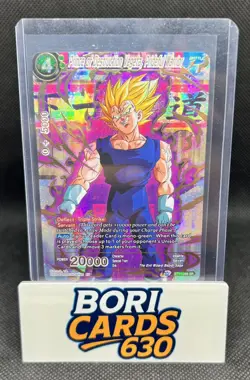Dragon Ball Card Game Prince of Destruction Vegeta Prideful Warrior #BT11-066 SR - Image 1
