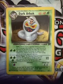 Dark Arbok - 2/82 - Pokemon Team Rocket Unlimited Holo Rare Card WOTC LP - Image 1