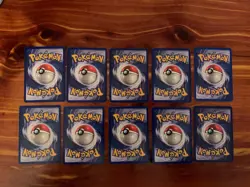 10 VINTAGE Pokemon Cards from Classic WOTC Sets!! - Image 2