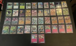 Lot Of 42 Pokemon TCG Cards EX, Pokeball, Cosmo Holo, Full Art - Image 1