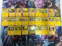 25 Different Pikachu Pokemon TCG Card Lot - Sun & Moon XY + More - Image 1