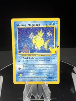 Pokemon TCG Celebrations Classic Collection Shining Magikarp Holo Card 66/64 - Image 1