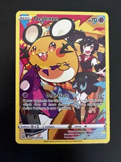 Dedenne - TG07/TG30 - Pokemon Brilliant Stars Sword & Shield Holo Rare Card NM - Image 1