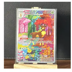 Pokemon TCG Sawsbuck 166/162 Sv05 Temporal Forces Illustration Rare Holo NM - Image 1