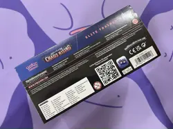 Pokemon TCG CHAOS RISING ETB Factory Sealed New Slight Ding On Plastic See Pics - Image 4