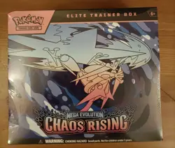 Pokemon TCG - Mega Evolution Chaos Rising ETB - Factory Sealed - Image 1