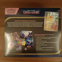 Pokemon TCG - Mega Evolution Chaos Rising ETB - Factory Sealed - Image 3