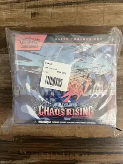 Pokemon TCG Mega Evolution Chaos Rising ETB Factory Sealed - Image 1