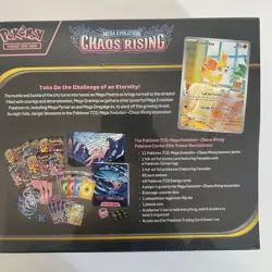 Pokemon TCG Mega Evolution Chaos Rising Pokemon Center ETB Factory Sealed - Image 2