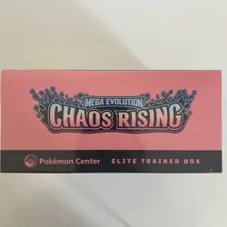 Pokemon TCG Mega Evolution Chaos Rising Pokemon Center ETB Factory Sealed - Image 5