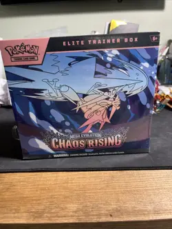 Pokemon TCG Chaos Rising ETB Factory Sealed *slight Tear In Wrap See Pics* - Image 1
