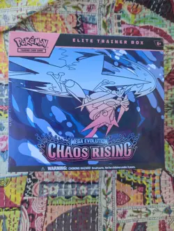 Chaos Rising ETB Factory Sealed - Pokemon TCG Free Ship - Image 1