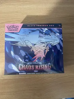 Pokemon TCG Chaos Rising ETB Factory Sealed - Image 1