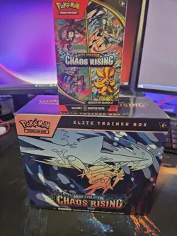 Pokemon Tcg Sealed Chaos Rising ETB And Booster Bundle Factory Sealed - Image 1
