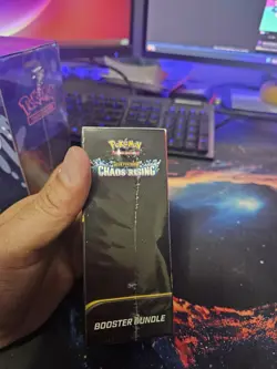 Pokemon Tcg Sealed Chaos Rising ETB And Booster Bundle Factory Sealed - Image 3