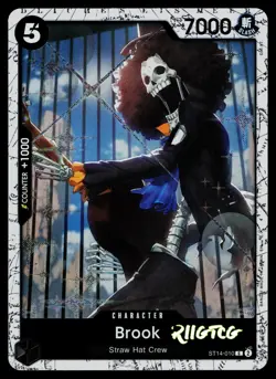 Brook (Pirate Foil) ST14-010 Premium Booster -The Best- Vol. 2 One Piece NM - Image 1