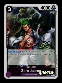 Zoro-Juurou OP05-067 Awakening of the New Era Foil NM One Piece - Image 1