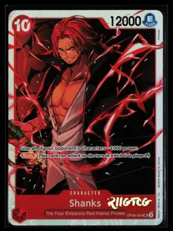 Shanks OP09-004 SR Emperors in the New World One Piece NM - Image 1