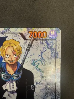 Sabo OP13-120 SEC ALT ART Parallel Foil English Carrying on His Will OP13 - Image 4