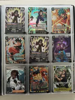 DBS/ONEPIECE/POKEMON BINDER LOT - Image 2