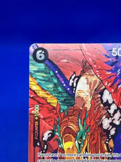 One Piece Carrying On His Will St Marcus Mars OP13-091 Alternate Alt Art Rare NM - Image 3