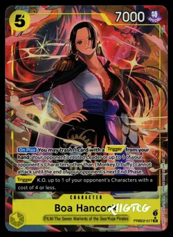 Boa Hancock (Alternate Art) PRB02-017 Prb-02 Foil NM One Piece - Image 1