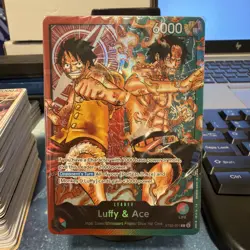 ONE PIECE ENGLISH TCG: (ST-30) Starter Deck EX: Luffy & Ace BRICK ONLY SEALED - Image 1