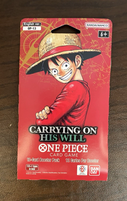 One Piece OP-13 CARRYING ON HIS WILL Sleeved Booster Pack - Heavy - 38g - Image 3