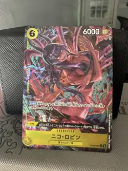 Nico Robin OP09-107 Parallel Rare Emperors in the New World ONE PIECE Card NM JP - Image 1