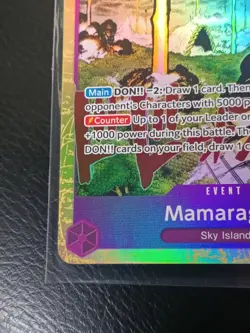 One Piece CCG Mamaragan OP15-078 Adventure on Kami's Island Foil. PLAYABLE.💎💎 - Image 5