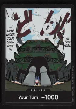 Pillars of Strength # DON!! Card (Alternate Art) Holo Foil Card TCCCX - Image 1