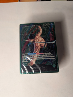 Roronoa Zoro OP12-020 Learn Together Promo Deck Leader One Piece Card English - Image 1