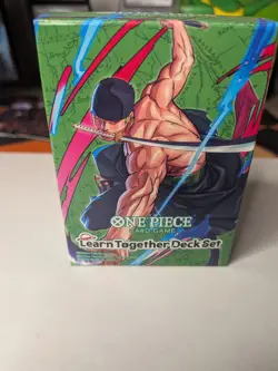 Roronoa Zoro OP12-020 Learn Together Promo Deck Leader One Piece Card English - Image 2