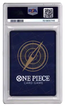 Bandai One Piece Paramount War Monkey D. Luffy OP02-062 Alt Art Foil PSA 10 - Image 2