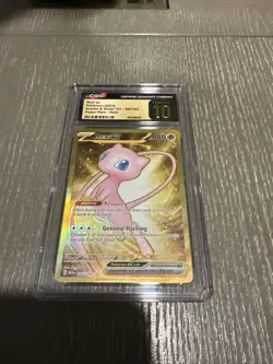 MEW EX 2023 SCARLET AND VIOLET 151- 205/165 HYPER RARE HOLO PRISTINE 10 - Image 3