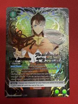 Lee Joohee (051) (SR**) - UE17BT: SOLO LEVELING (UE17BT) Union Arena Signed Sig - Image 1