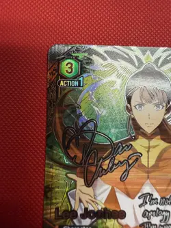 Lee Joohee (051) (SR**) - UE17BT: SOLO LEVELING (UE17BT) Union Arena Signed Sig - Image 2