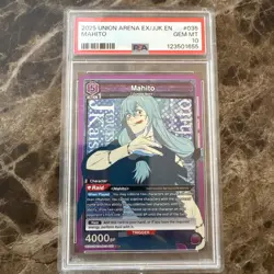 Jujutsu Kaisen Union Arena Mahito SR PSA 10! Super Rare English version! PSA 10 - Image 1