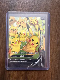 Pokemon Card Pikachu V-Union - Holo LP SWSH: Sword & Shield Promo Cards SWSH142 - Image 1