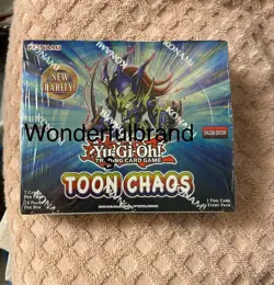 Yugioh Toon Chaos Booster Box New/Factory Sealed Unlimited Edition English - Image 1