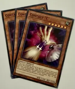 x3 Contact "C" Common 2018 Mega-Tins Mega Pack MP18-EN195 LP/NM Yugioh 3x - Image 1