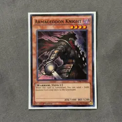 Armageddon Knight THSF-EN035 The Secret Forces 1st Edition Super Rare - Image 1
