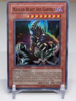 Masked Beast Des Gardius TAEV-ENSE1 Super Rare Holo Tactical Evolution LP - Image 1