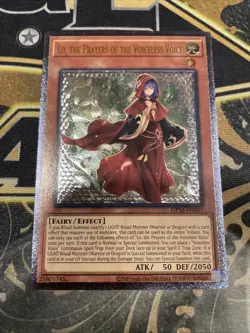 Yugioh - Lo, the Prayers of the Voiceless Voice - OP26-EN002 -Ultimate- NM - - Image 1