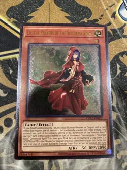 Yugioh - Lo, the Prayers of the Voiceless Voice - OP26-EN002 -Ultimate- NM - - Image 2